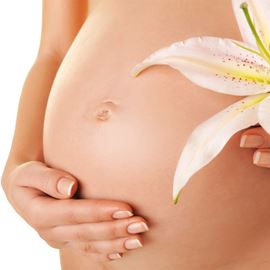 Mother to be massage